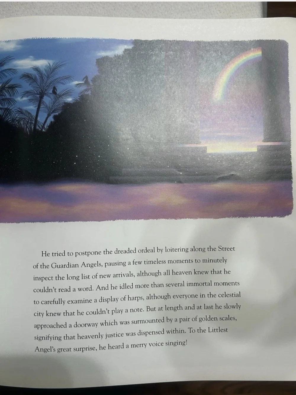 Children's Christmas book The Littlest Angel written by Charles Tazewell and ill